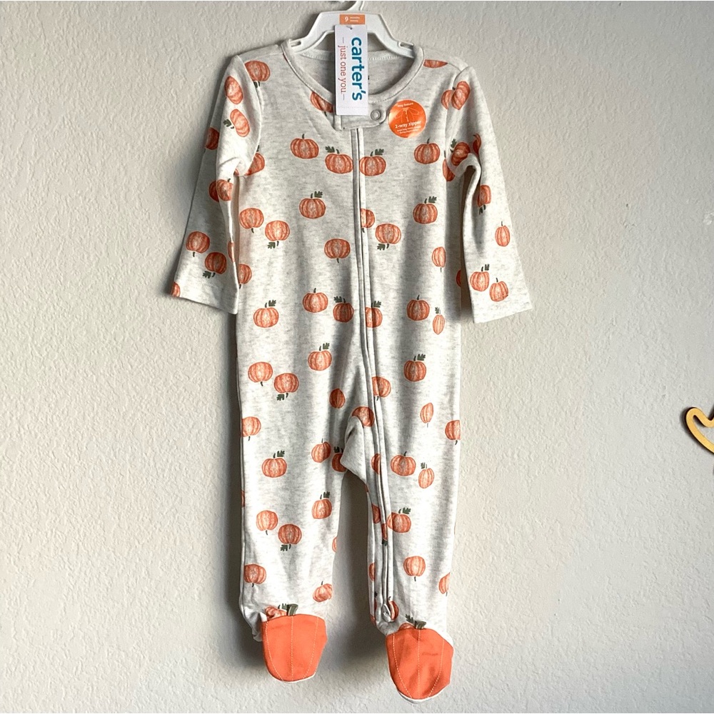 \Carter’s\ NWT 🎃 Pumpkin Footie